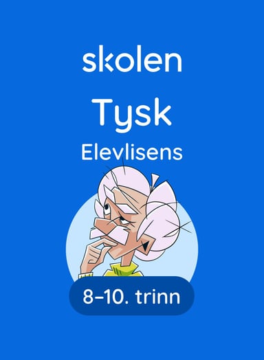 Omslag av "Skolen 8-10 Tysk"