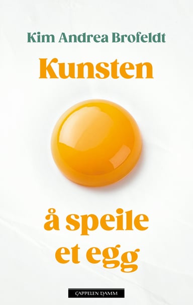 Omslag av "Kunsten å speile et egg"