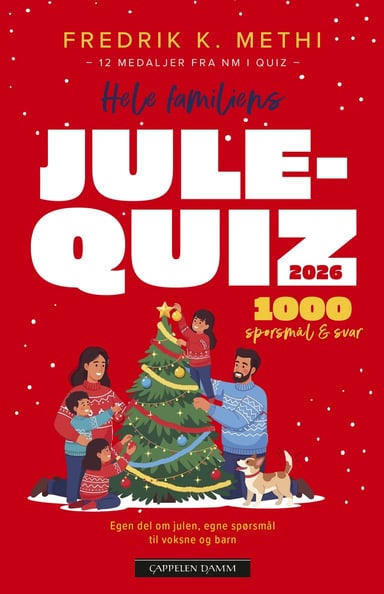Omslag av "Hele familiens julequiz 2026"