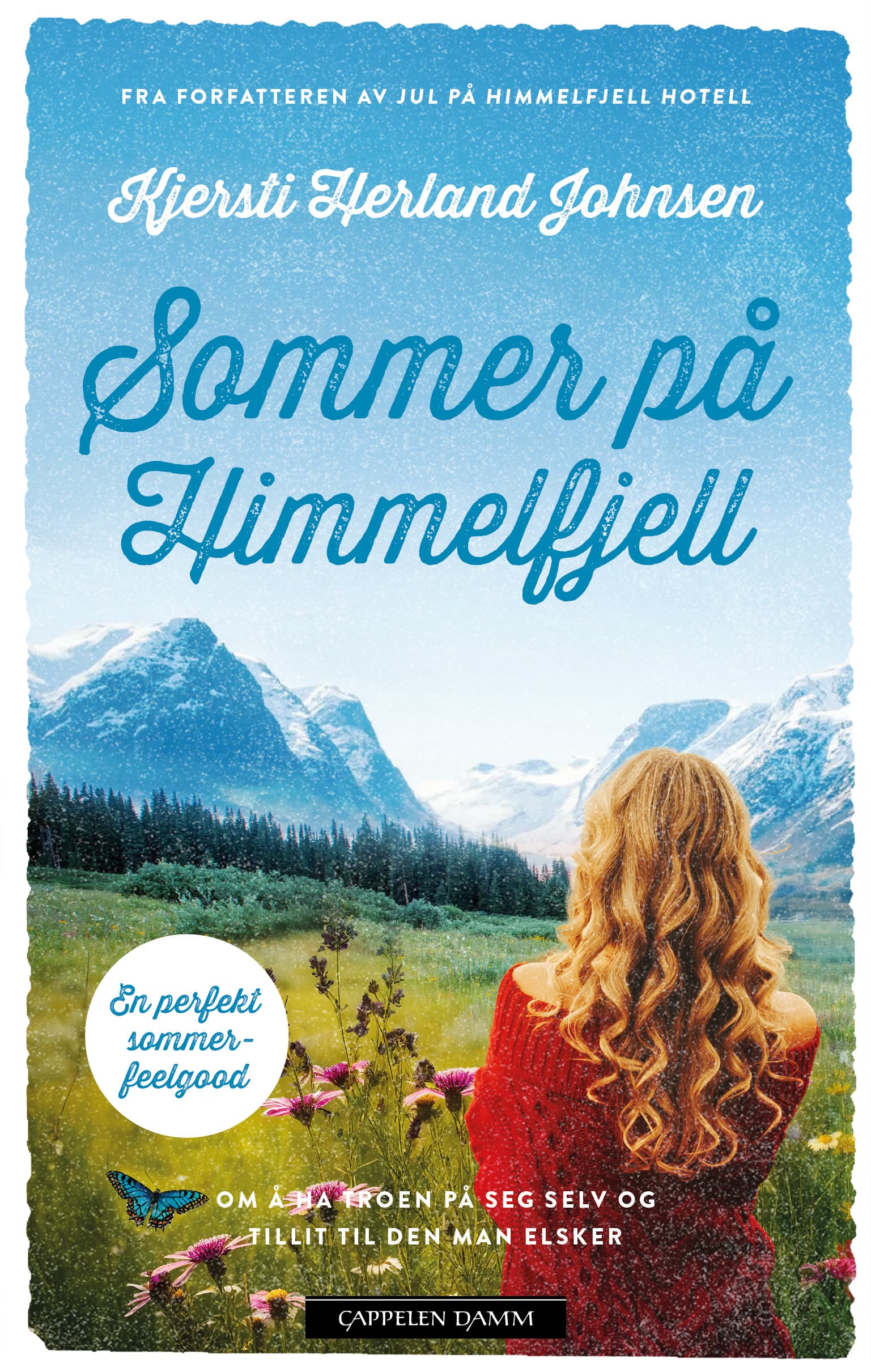 Omslag Sommer på Himmelfjell av Kjersti Herland Johnsen (Innbundet)