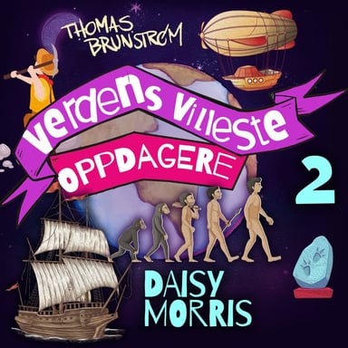 Omslag av "Daisy Morris - jenta som fant en flygeøgle"