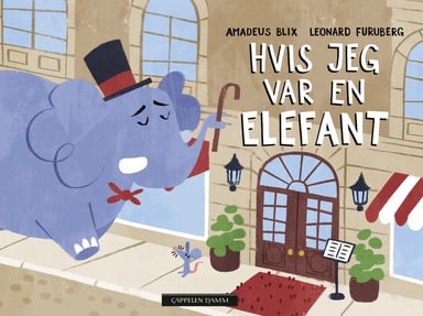 Omslag av "Hvis jeg var en elefant"