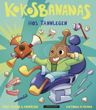 Omslag av "Kokosbananas hos tannlegen"