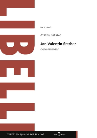 Omslag av "Jan Valentin Sæther: Drømmebilder"