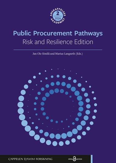 Omslag av "Public Procurement Pathways: Risk and Resilience Edition"