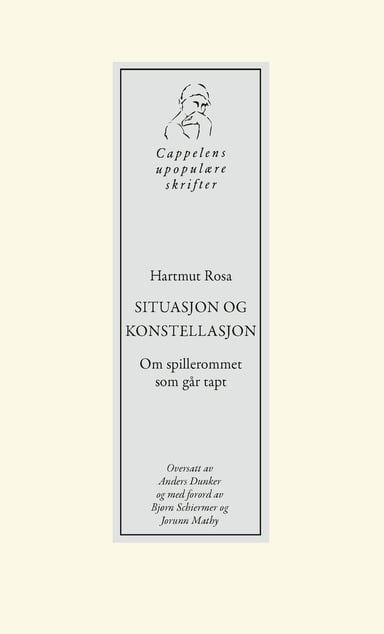 Omslag av "Situasjon og konstellasjon"