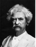 Portrettbilde av Mark Twain