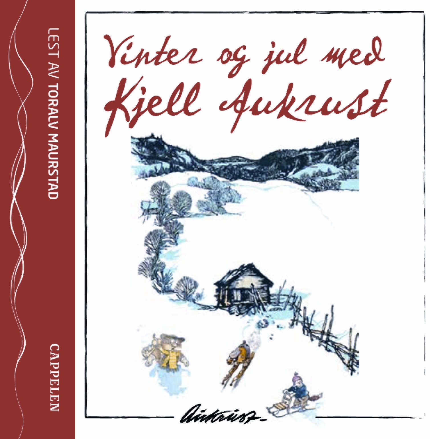 jul med kjell Vinter og jul med Kjell Aukrust av Kjell Aukrust (Lydbok CD 