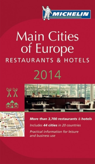 Byer i Europa 2014 (MI rød guide) av Michelin (Heftet)