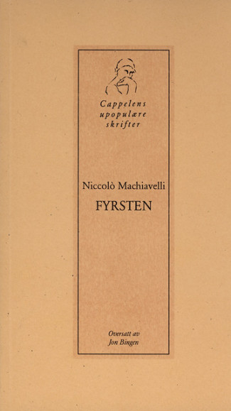 Fyrsten av Niccolò Machiavelli (Heftet)