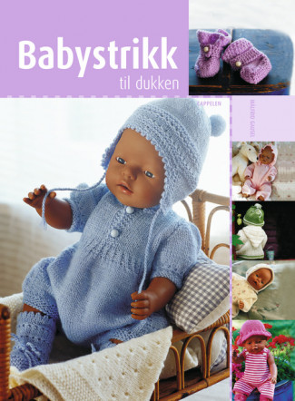 Babystrikk til dukken av Målfrid Gausel (Innbundet)
