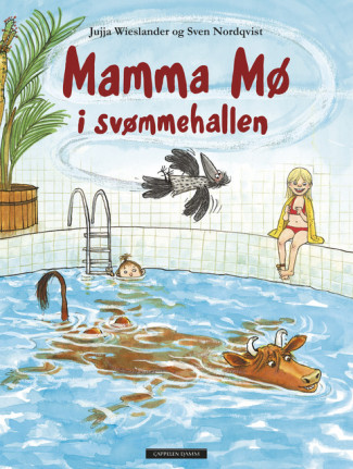 Mamma Mø i svømmehallen av Jujja Wieslander (Innbundet)