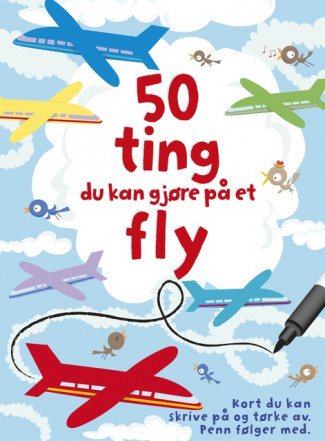 Aktivitetskort: 50 ting du kan gjøre på et fly av Emily Bone og Leonie Pratt (Pakke)