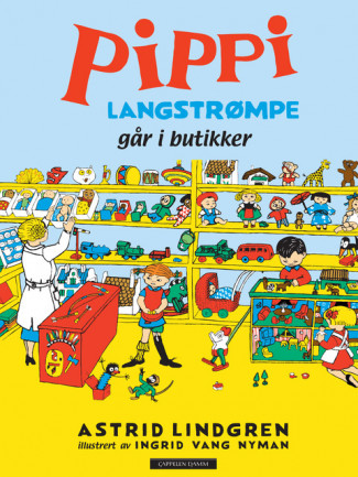 Pippi går i butikker av Astrid Lindgren (Innbundet)
