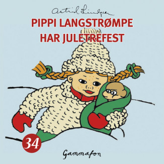 Pippi Langstrømpe har juletrefest av Astrid Lindgren (Nedlastbar lydbok)
