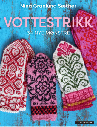Vottestrikk av Nina Granlund Sæther (Innbundet)