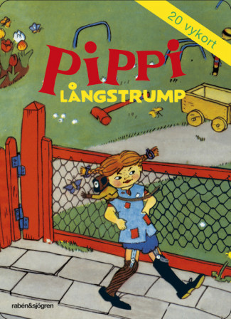 Pippi Langstrømpe - postkortbok av Astrid Lindgren (Andre varer)